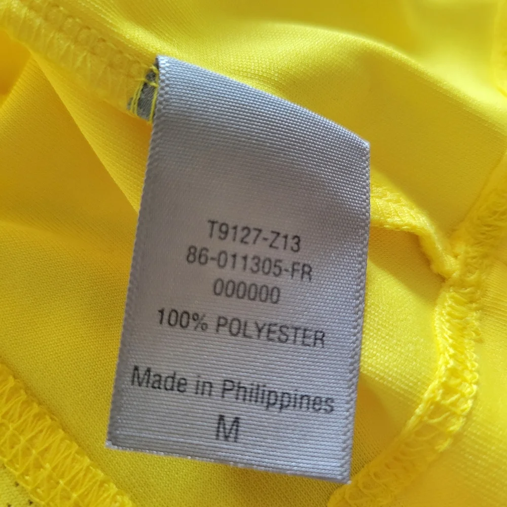 3/$25 Champion Mesh Tank Top Sunny Yellow Sleeveless Activewear Medium - Picture 7 of 12